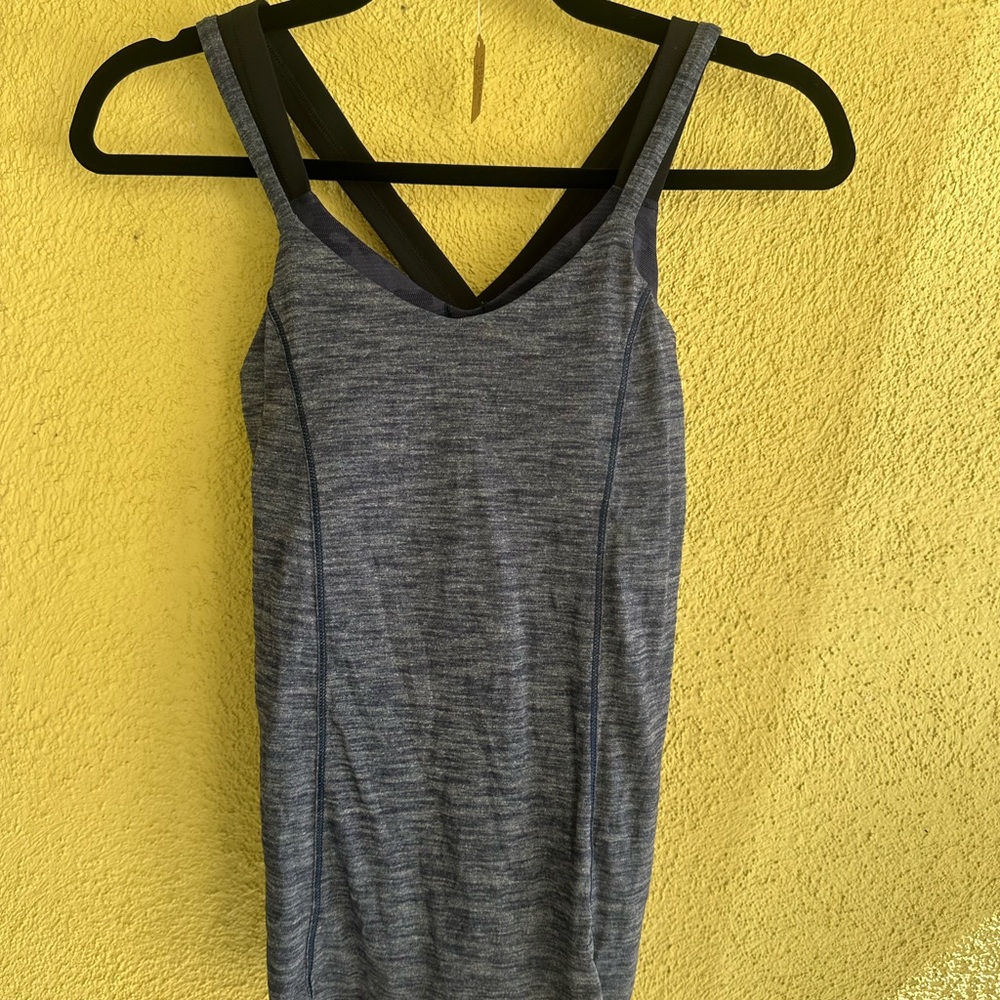 Blue Sleeveless Dress